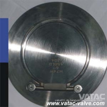 Federbelastetes Swing Disc Wafer End Check Valve